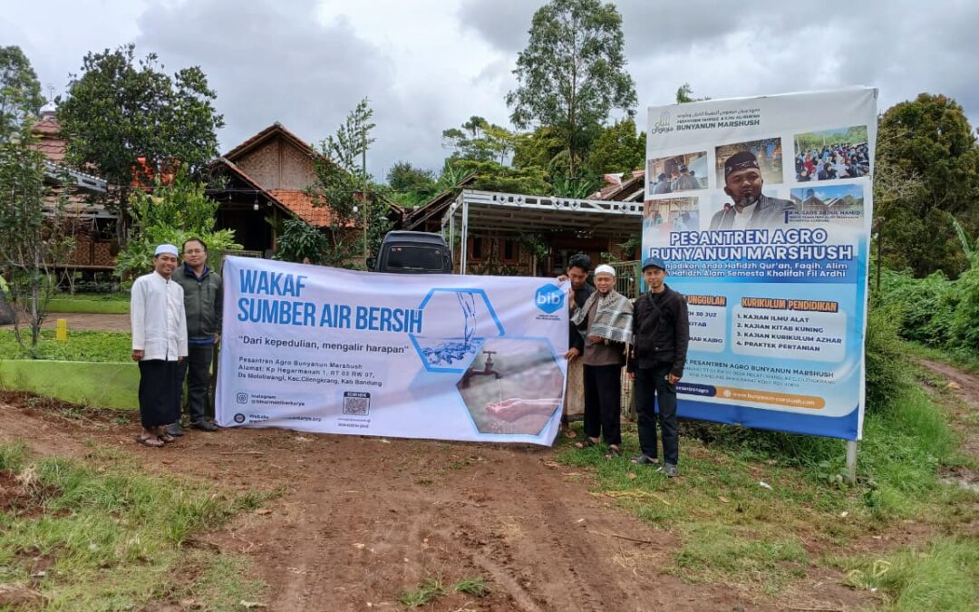 Wakaf Sumber Air “Pesantren Agro Bunyanun Marshush”